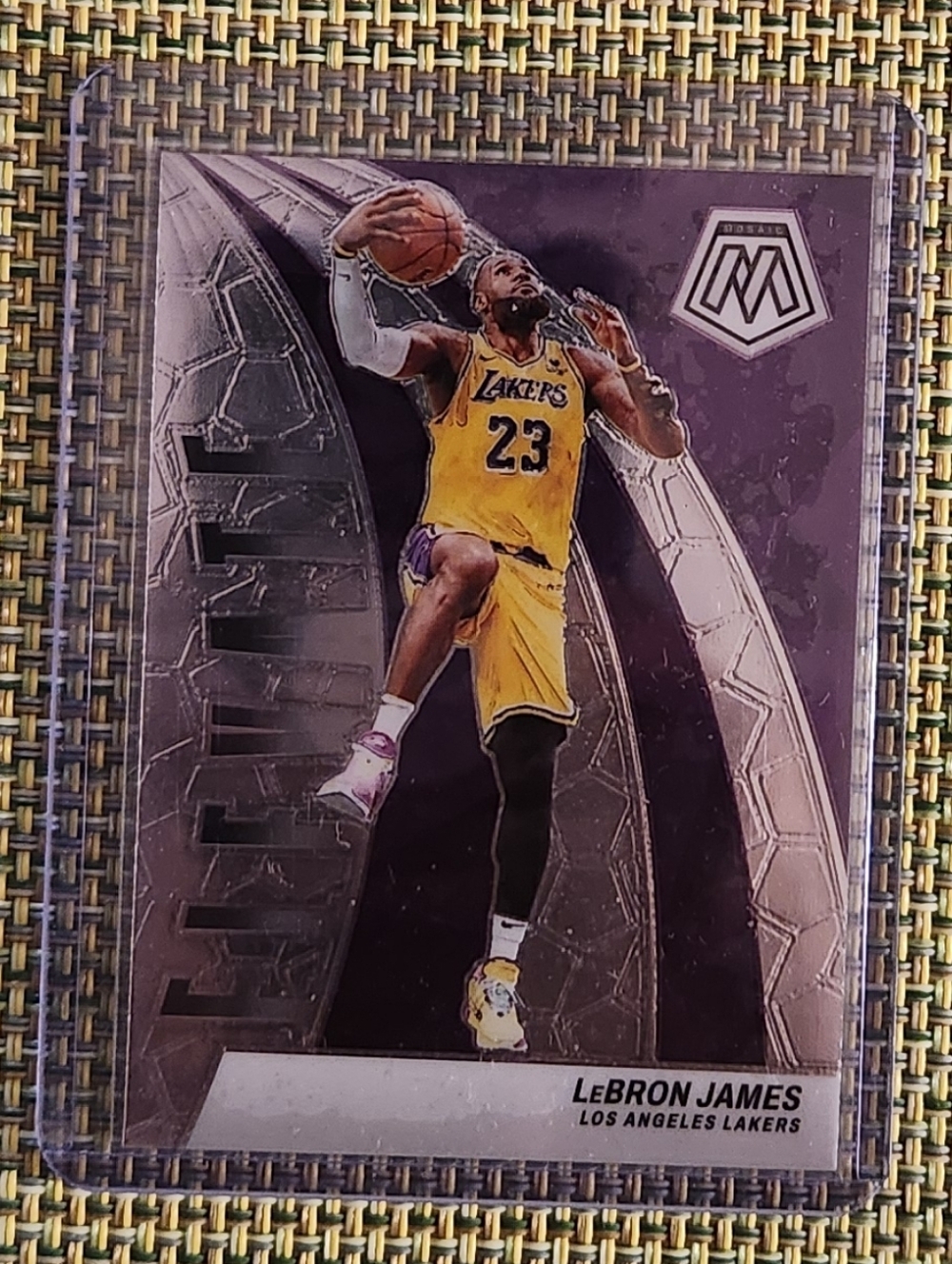LeBron James Lakers Basketball Card